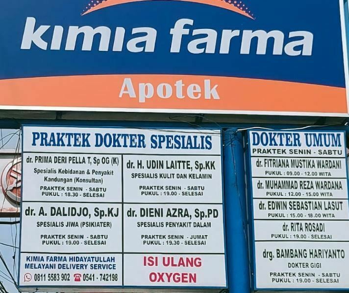 Apotek Kimia Farma Hidayatullah