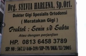 Drg. Sylvia Harlena, SP. Ort.