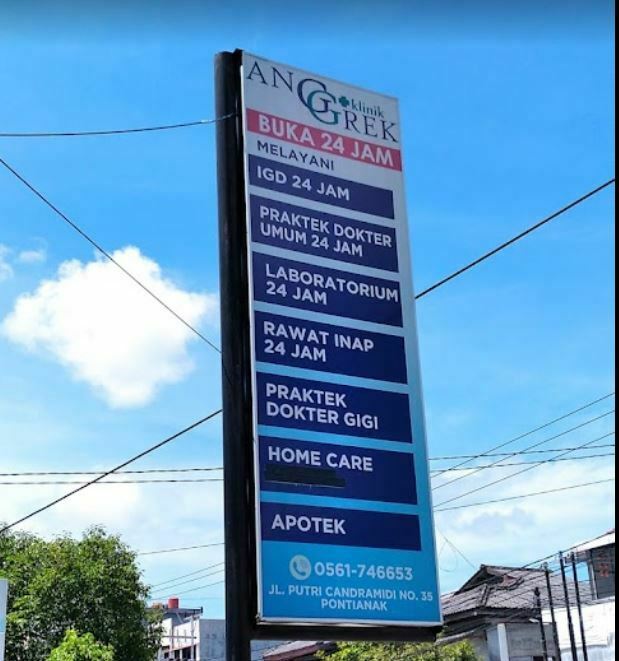 jadwal praktek dokter klinik anggrek pontianak