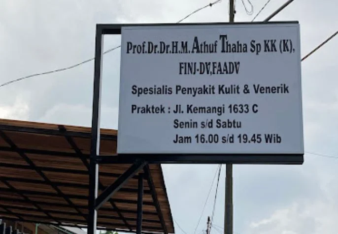 Praktik Dokter Prof. DR. dr. H. M. Athuf Thaha, Sp. KK