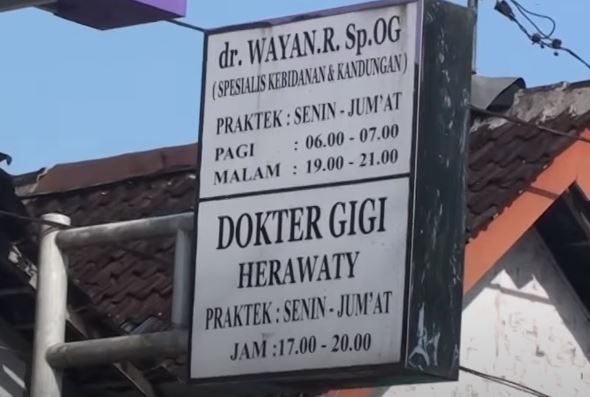 Lokasi Praktik Dr. I Wayan Rupana Sp. OG
