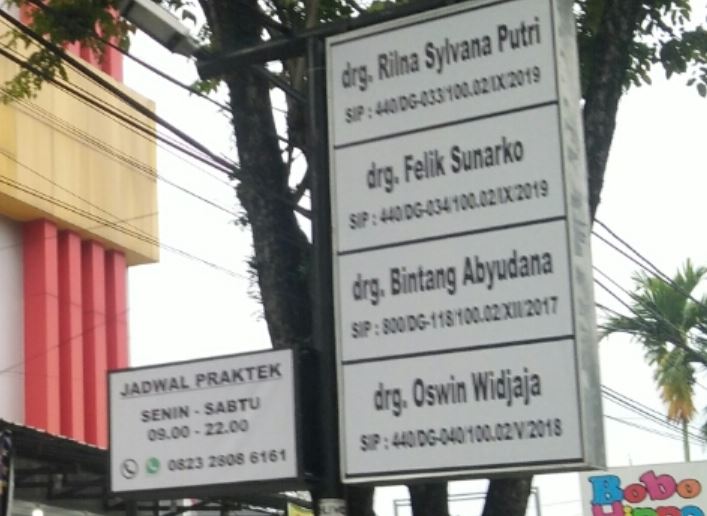 Praktik Dokter Gigi Juanda