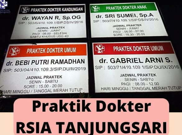 Jadwal Dokter Kandungan RSIA Tanjungsari Blitar