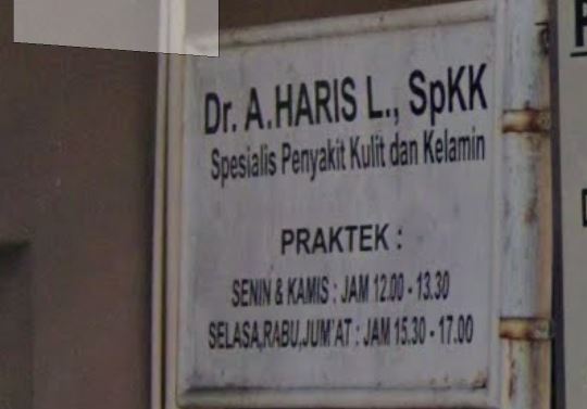 DR. A. Haris L., SpKK