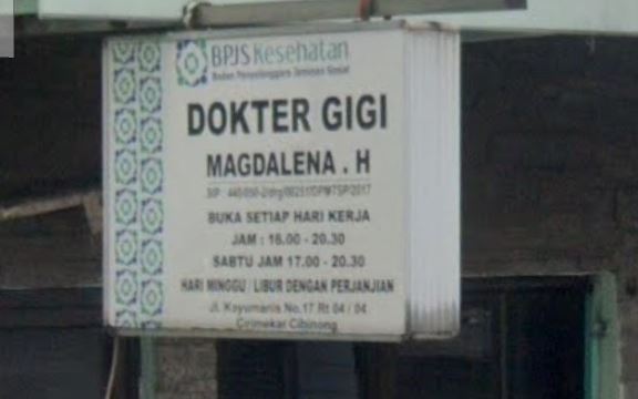 Dokter Gigi Magdalena.H