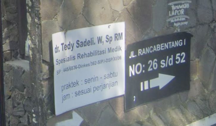 Dr Tedy Sadeli, Medical Rehabilitation Specialist