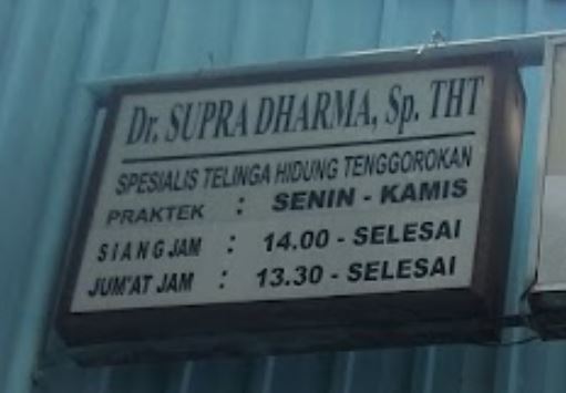 dr. Supra Dharma, Sp.THT