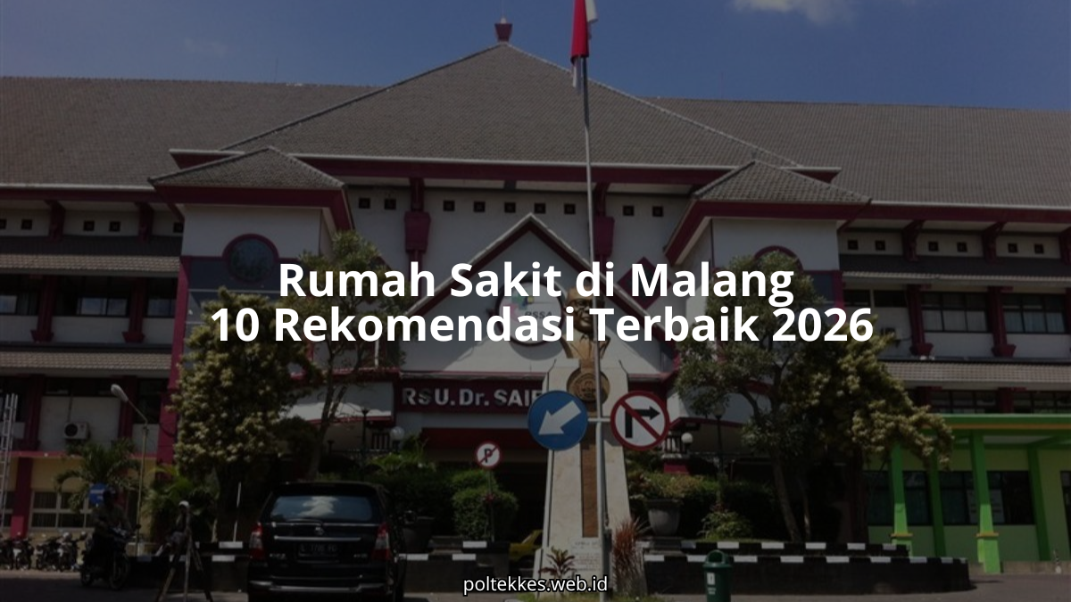 rumah sakit di malang dengan fasilitas medis lengkap