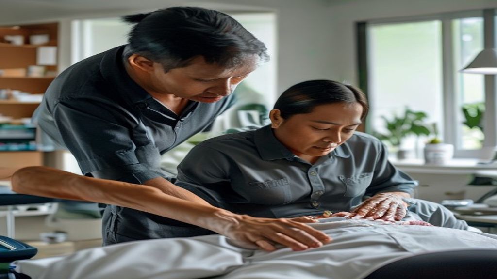 Ahli chiropractic profesional di Manado, Sulawesi Utara, memberikan perawatan tulang belakang berkualitas terbaik