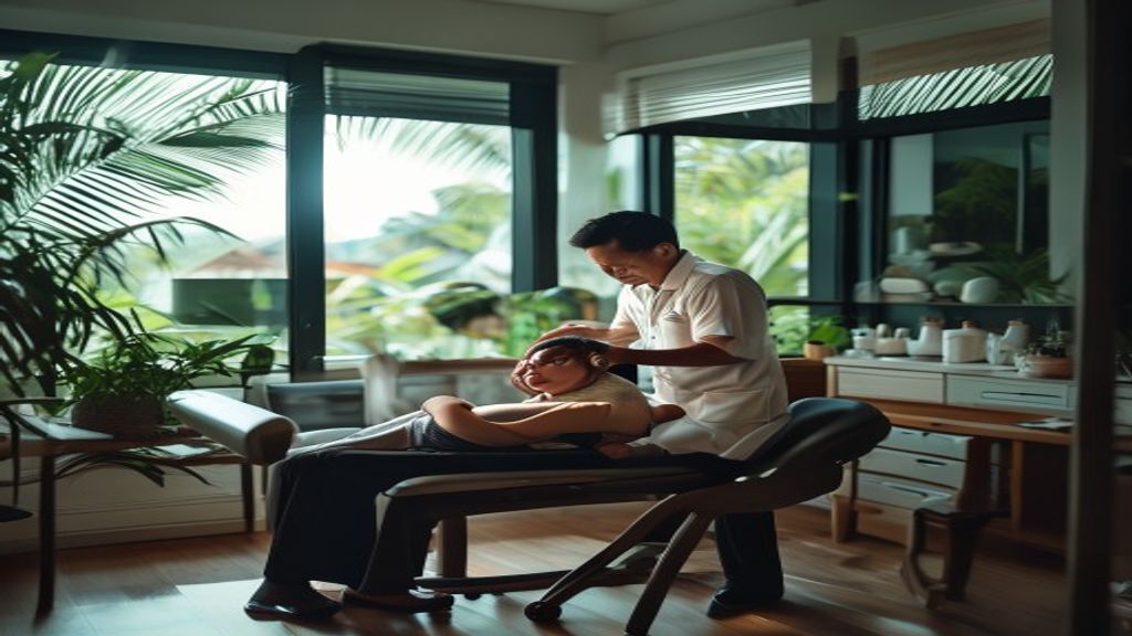 Gambar klinik chiropractic terbaik di Ambon Maluku dengan fasilitas modern dan suasana nyaman untuk perawatan tulang