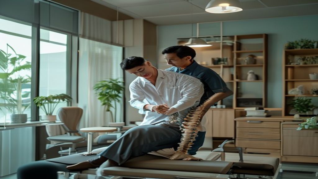 Klinik chiropractic terpercaya di Batam, Kepulauan Riau, menyediakan perawatan tulang belakang profesional.