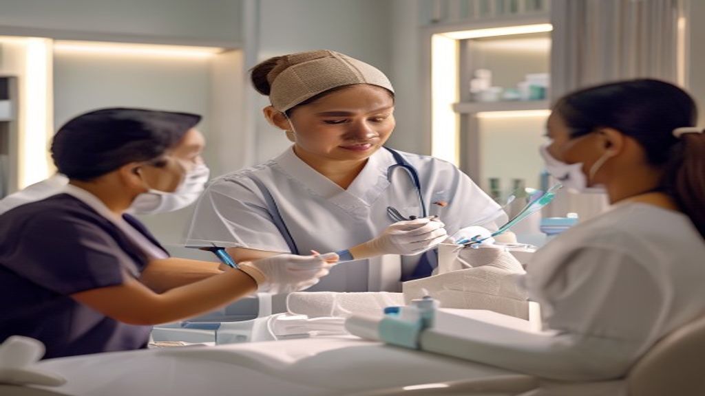 Asisten perawat klinik kecantikan
